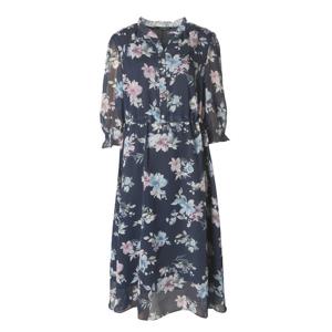 [요하넥스]빅 플로럴 쉬폰 원피스J5B5D15