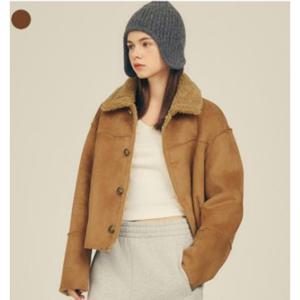 [게스(진)]여성 리버서블 인조 무스탕 OO4W7881