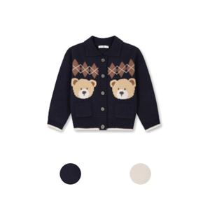 탑텐키즈 MKG1EC3101 공용 울블렌드 코위찬 가디건