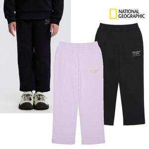내셔널지오그래픽키즈 K254GPT020 여아 일자 융 기모 트레이닝 팬츠 겨울 바지 고학년 딜