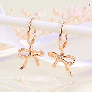 11월특가  [제메이스] 14K 리본 원터치 귀걸이