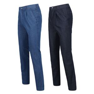 [노블진]Q 블루캡여름청스판 빅사이즈 중년청바지 여름청바지