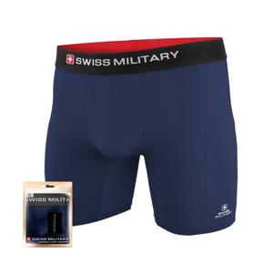 스위스밀리터리 메쉬패널 스포츠 롱드로즈 [네이비]