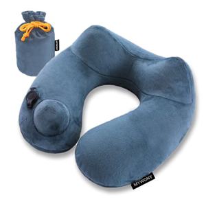 여행용 비행기 에어 목베개 기내용 에어펌프 휴대용 목쿠션 목배게