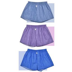 감각적인 패턴 남성 사각팬티 3매입 팬티 0223ev