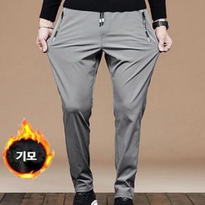 남성 겨울 기모안감 따뜻한 트레이닝 팬츠 패션 바지
