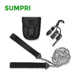 섬프리 파이어스타터 와이어 체인톱허리밸 파우치포함