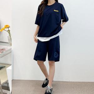 [보리맘]굿 반팔 수유 세트 여름 수유복 set 잠옷 홈웨어