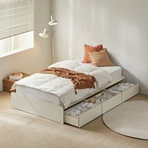 휴먼앤퍼니처 가렌 서랍 수납 침대 SS 슈퍼싱글 독립매트 GHM196