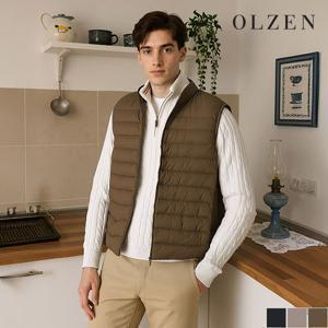 [올젠] 경량 심플 패딩 조끼 (ZPC4VP1802)