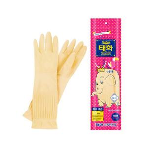 태화 고무장갑 뉴특대XL(아이보리)X10개입