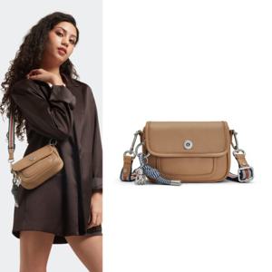 [본사공식]키플링 비건레더 크로스백 이나키 S KMCBS36 STAP