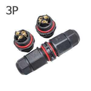 L20 방수형 커넥터 일자 3Pin SB1002