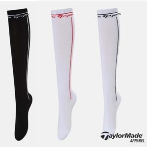 [테일러메이드]골프 여성 니삭스 TWASO5608 999 25 SS 봄여름 리본 긴양말 논슬립 바닥