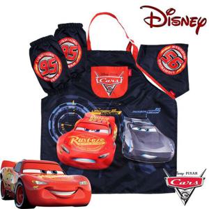 디즈니 유아동 어린이 남아 카스3 방수 앞치마세트