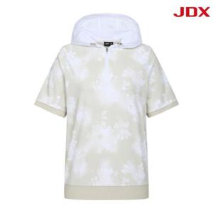 JDX 세이브존07 여성 후드 반팔 티셔츠 X1TSW6503LI