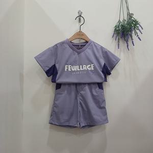 [치크]남아 매쉬 배색 상하세트 CKRT2543B01