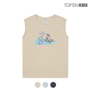 [탑텐키즈][탑텐키즈] 공용 조구만 콜라보 민소매티_MKD2TL3801