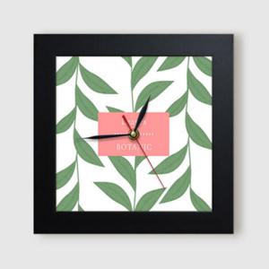 아트박스/꾸밈 ct919-북유럽보타닉아트_미니액자벽시계