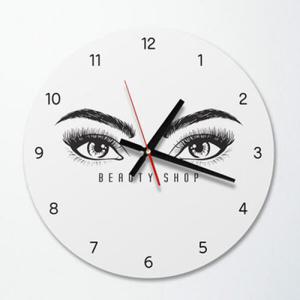 아트박스/꾸밈 ie513-뷰티샵일러스트_인테리어벽시계