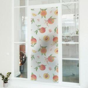 아트박스/꾸밈 gb892-달콤복숭아패턴_유리문시트지