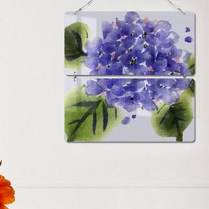 아트박스/꾸밈 nl612-멀티아크릴액자_동양화꽃그림(2단)