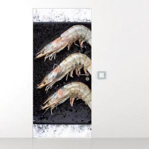 아트박스/꾸밈 gb854-달콤녹진생새우_현관문시트지