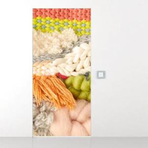 아트박스/꾸밈 gb867-폭닥털실들_현관문시트지