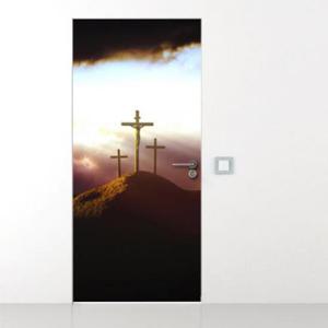 아트박스/꾸밈 gb833-빛이가득한십자가_현관문시트지