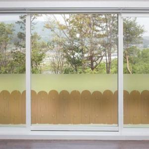 아트박스/꾸밈 tj555-글라스시트지_나무울타리일러스트