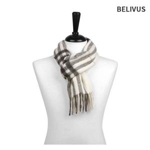 빌리버스 머플러 BDRM026 체크 부드러운 울 목도리