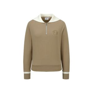 M 캘러웨이골프긴팔티 PQC CWTY23F402_BE 여성 면혼방 일자핏티셔츠