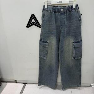 에어워크주니어_Ready4 next CB01 카고 와이드 데님팬츠 R257B3104A1