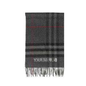 [로로모다] 버버리 컨트라스트 체크 캐시미어 공용 머플러 / 8059277