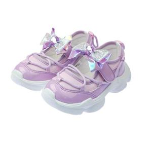 [프렌치캣(정상)]연보라 리본 운동화(Q54DG3031)