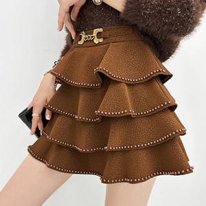 [금찌]금찌 테로 세무 캉캉 미니 스커트 SK3204