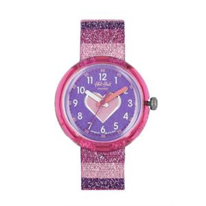 플릭플락 FPNP127 COLOR MY LIFE STRIPY GLITTER 아동 나토시계