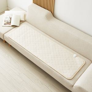 눕자 카본 탄소매트 전기요장판 소프트극세사 베이지 초미니싱글 50X155