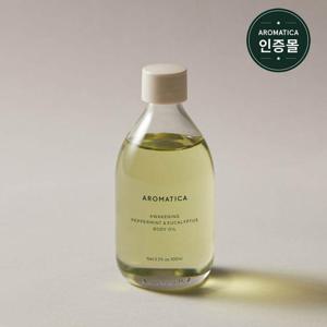 [아로마오일/마사지오일] 아로마티카 어웨이크닝 바디오일 100ml 페퍼민트&유칼립투스