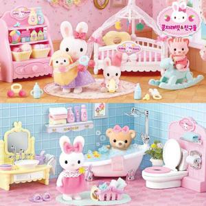 콩지래빗 아기방+콩지래빗 욕실 SET