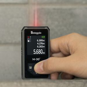Magpie 방진방수 레이저줄자 레이저거리측정기 전자줄자 거리측