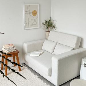 레이디가구 모우 패브릭 소파베드 침대 2인