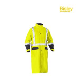 비즐리 BJ6961T 코트 우의 뛰어난 방수 원단 하이비즈 반사띠