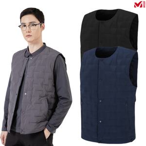 밀레 남자 비앙 구스 거위 패딩 다운 조끼 베스트 MVSWV403