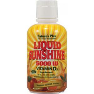 네이처스플러스 리퀴드 선샤인 비타민 D3 트로피컬 시트러스 5000 IU 473ml