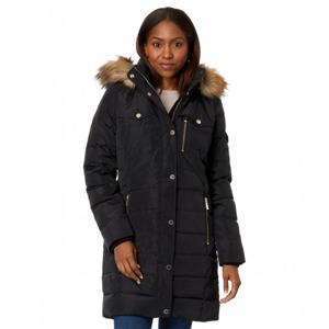 마이클코어스 스냅 프론트 다운 푸퍼 M825943CZ 블랙