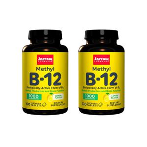 재로우 포뮬러 메틸 B 12 레몬 1000 mcg 100 츄어블 타블렛