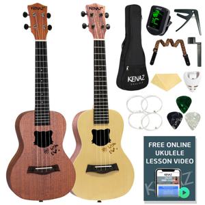 케나즈 KU23C 고양이 입문용 콘서트 우쿨렐레