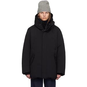 25 FW 맥케이지 남성 블랙 에드워드 다운 코트 242015M178025