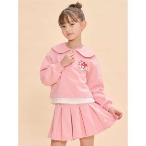 [14%OFF][빈폴키즈] [산리오] 마이멜로디 상하세트 라이트 핑크 (BI5141G07Y)